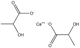 DL-乳酸钙 结构式