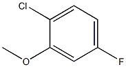 2-氯-5-氟苯甲醚 结构式
