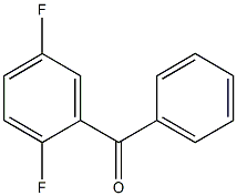 2,5-二氟二苯甲酮 结构式