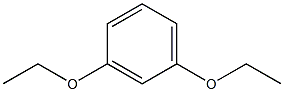 1,3-二乙氧基苯 结构式