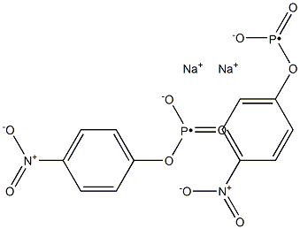 4-硝基苯基磷基二钠盐 结构式