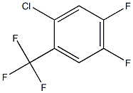 2-氯-4,5-二氟三氟甲苯 结构式