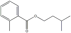 对甲基苯甲酸异戊酯 结构式
