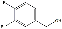 3-溴-4-氟苄醇 结构式