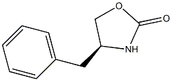 (S)-(-)-4-苯甲基-2-噁唑烷酮 结构式