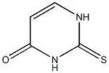2-硫尿嘧啶 结构式
