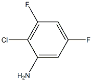 2-氯-3,5-二氟苯胺 结构式