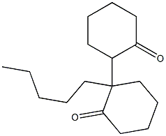 对戊基双环己酮 结构式