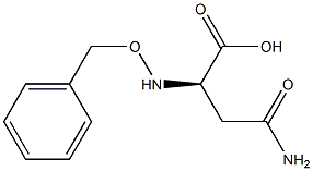 N-苄氧酰基-D-天冬酰胺 结构式