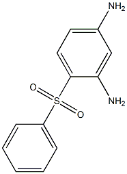 4,4'-二氨基苯磺酰替苯氨 结构式