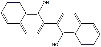 R-联二萘酚 结构式