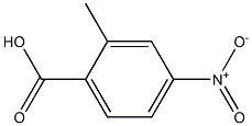 邻甲基对硝基苯甲酸 结构式