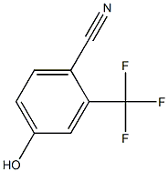 4-羟基-2-三氟甲基苯腈 结构式