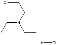 2-氯-N,N-二乙基乙胺盐酸盐 结构式