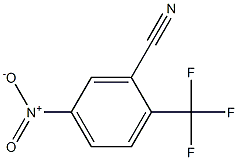 2-三氟甲基-5-硝基苯腈 结构式