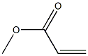 丙稀酸甲酯 结构式