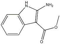 Methyl 2-aminoindole-3-carboxylate 结构式