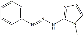 Imidazole, 2-phenylazoamino-1-methyl- 结构式