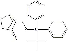 Silane, t-butyldiphenyl(norbornan-5-on-2-ylmethoxy)- 结构式