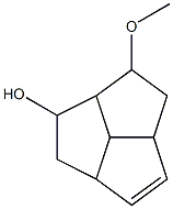 Tricyclo[5.2.1.0(4,10)]dec-2-en-6-ol, 8-methoxy- 结构式