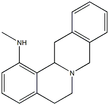 N-methylberbamine 结构式