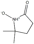 5,5-dimethylpyrrolidin-2-one-1-oxide 结构式