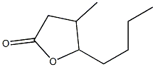 beta-methyl-gamma-octalactone 结构式