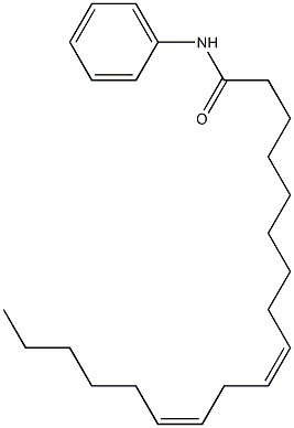 N-PHENYLLINOLEAMIDE 结构式