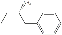 S(+)-ETHYL-2-PHENYLETHANAMINE 结构式