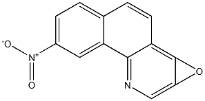 6-NITRO-4-AZAPHENANTHRENEN-OXIDE 结构式