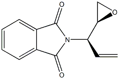 N-((1R,2S)-1-VINYL-2,3-EPOXYPROPYL)PHTHALIMIDE 结构式