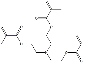 TRIETHANOLAMINETRIMETHACRYLETHER 结构式