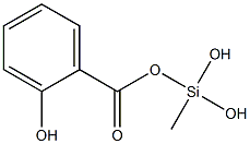 METHYLSILANETRIOLSALICYLATE 结构式