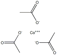 COBALT(III)ACETATE 结构式