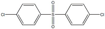 P,P'-DICHLORODIPHENYLSULPHONE 结构式