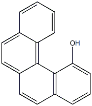1-HYDROXYBENZO(C)PHENANTHRENE 结构式