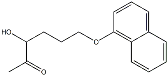 ACETYLNAPHTHOXYBUTANOL 结构式