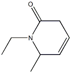 N-ETHYL-6-METHYL-3,6-DIHYDRO-2-PYRIDONE 结构式