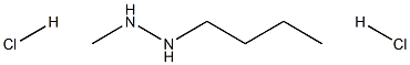 1-METHYL-2-BUTYLHYDRAZINEDIHYDROCHLORIDE 结构式