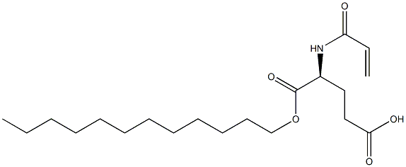 LAURYLACRYLGLUTAMATE 结构式