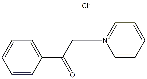 1-PHENACYLPYRIDINIUMCHLORIDE 结构式