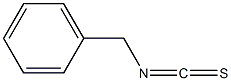 PHENYLMETHYLISOTHIOCYANATE 结构式