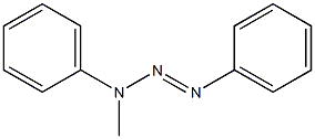 1,3-DIPHENYL-3-METHYLTRIAZENE 结构式