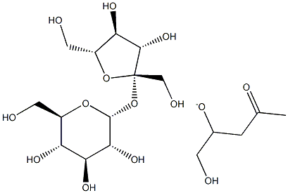 SUCROSEACETOGLYCERIDE 结构式