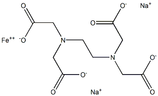 FERROUSDISODIUMEDTA 结构式