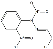 MONOCHLORACETALDEHYDEDINITROPHENYLHYDRAZONE 结构式