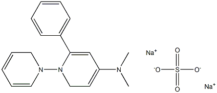 SODIUM(4-DIMETHYLAMINO)PHENYLDIAZINESULPHATE 结构式