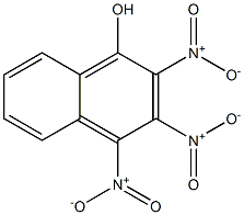 三硝-Α-萘酚 结构式