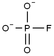 MONOFLUOROPHOSPHATE 结构式