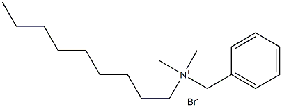 NONYLDIMETHYLBENZYLAMMONIUMBROMIDE 结构式